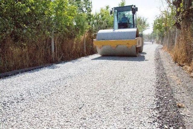 Kamala Ve Eski Etebek Yolu Asfaltlandı