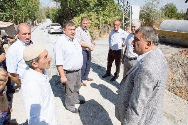 Kamala Ve Eski Etebek Yolu Asfaltlandı