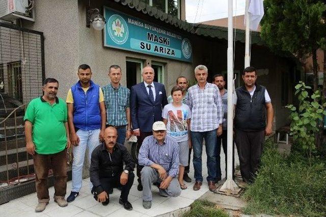 Başkan Vekili Palabıyık’tan Büyükşehir Personeline Ziyaret