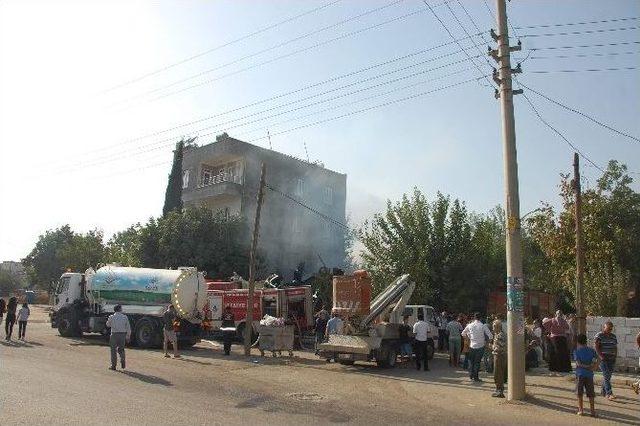 Bayramın 1. Gününde Yaşlı Kadının Evi Yandı