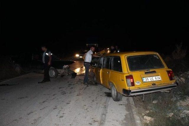 Tekirdağ’da Trafik Kazası: 2 Yaralı