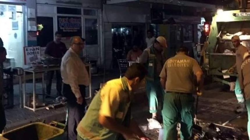 Temizlik Ekiplerinden Bayram Mesaisi