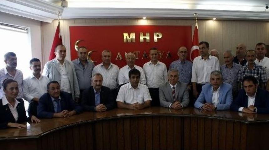 Mhp Antalya İl Başkanlığı Bayramlaştı