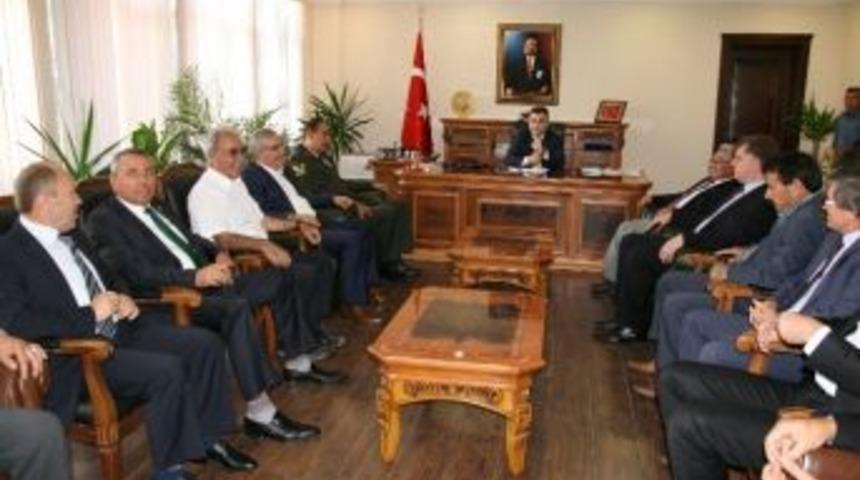 Kulu Protokol&uuml; Bayramlaştı