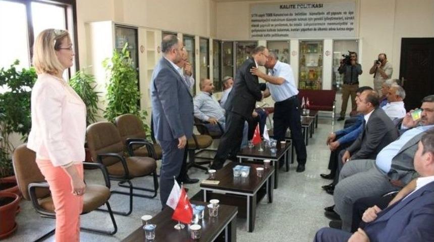 Nizip Ticaret Odası Bayramlaşma Geleneğini Devam Ettiriyor