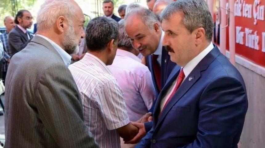 Bbp Genel Başkanı Destici Partililerle Bayramlaştı