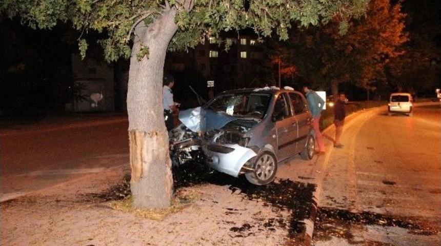 Konya&rsquo;da Trafik Kazası: 1 Yaralı