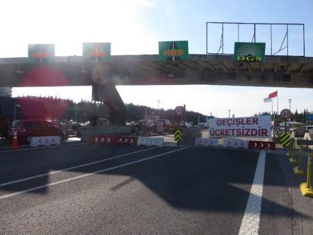 İstanbul'da Bayram Dönüş Trafiği