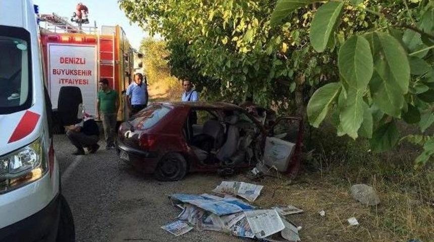 Han&ccedil;alar'ı Bayramda Yasa Boğan Kaza Kurbanları Toprağa Verildi