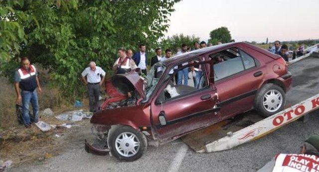 Hançalar'ı Bayramda Yasa Boğan Kaza Kurbanları Toprağa Verildi