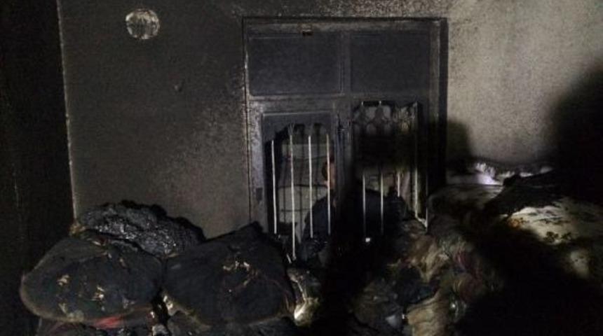 Odunluk Yangını Paniğe Neden Oldu