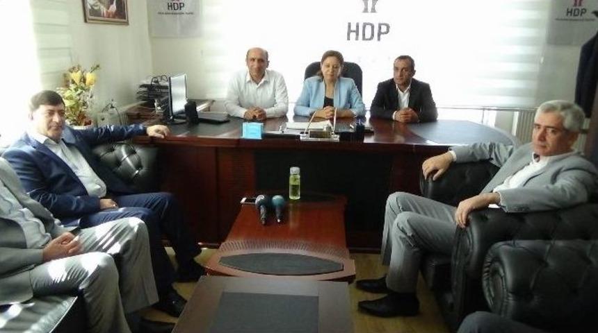 Ak Parti&rsquo;den Hdp&rsquo;ye İadeyi Ziyaret