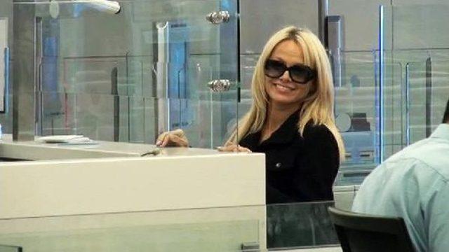 Pamela Anderson İstanbul'da