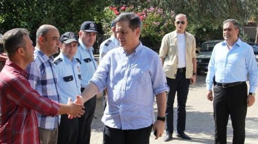 Emniyet M&uuml;d&uuml;r&uuml; Ceren&rsquo;den Sarıg&ouml;l&rsquo;e Bayram Ziyareti