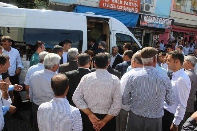 Ak Parti Heyeti Yavuzeli İlçesini Ziyaret Etti