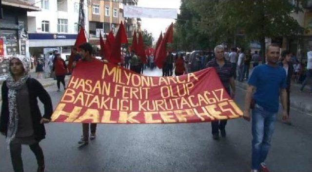 Hasan Ferit Gedik Için Yapılan Anma Yürüyüşüne Polis Müdahalesi