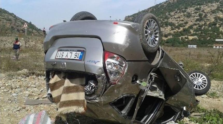 Tavşanlı&rsquo;da Trafik Kazası: 3 Yaralı