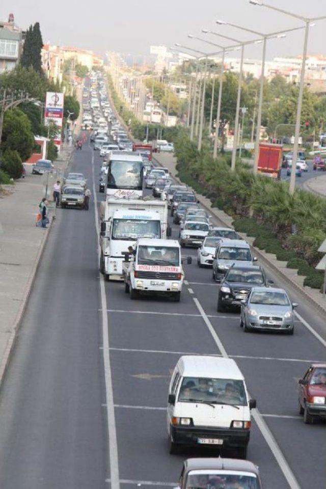 Turgutlu'da Tatil Dönüşü Çilesi