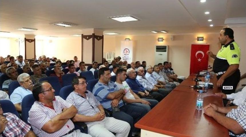 Denizli&rsquo;de Minib&uuml;s Şof&ouml;rlerine Eğitim Verildi