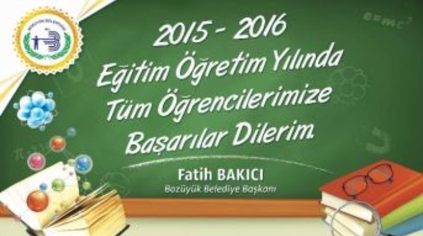 Yeni Eğitim &Ouml;ğretim Yılı