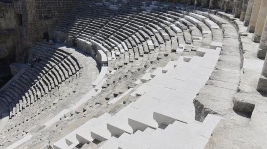 "kitchen Marble" Used In Historical Aspendos Restoration