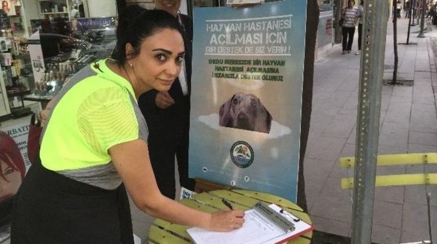 Ordu&rsquo;da Hayvan Hastanesi İ&ccedil;in İmza Kampanyası