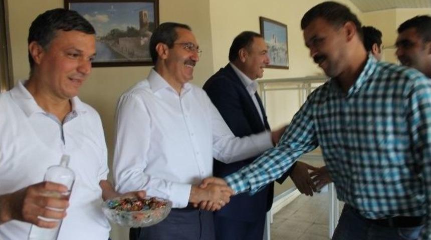 Şanlıurfa Dicle Elektrik&rsquo;te Bayramlaşma T&ouml;reni