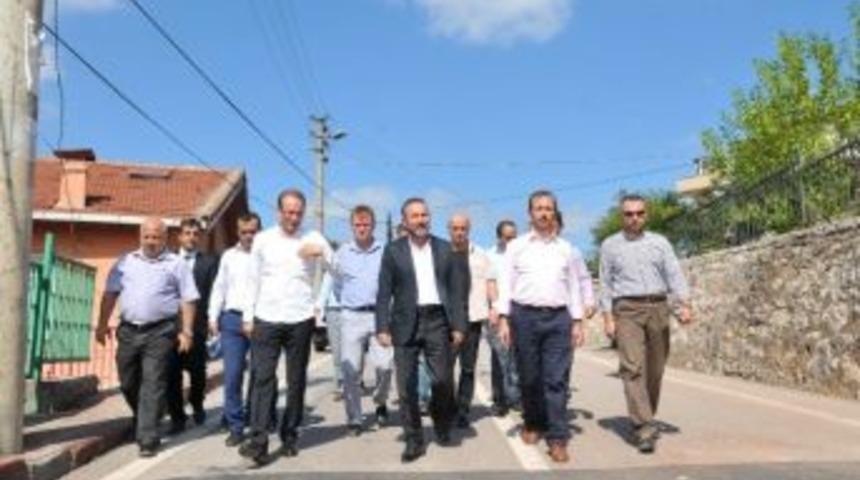 Başkan Doğan Mahalle İncelemelerine Devam Ediyor