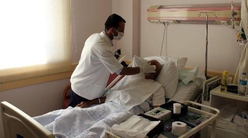 K&acirc;hta Devlet Hastanesi&rsquo;nden Berber Hizmeti