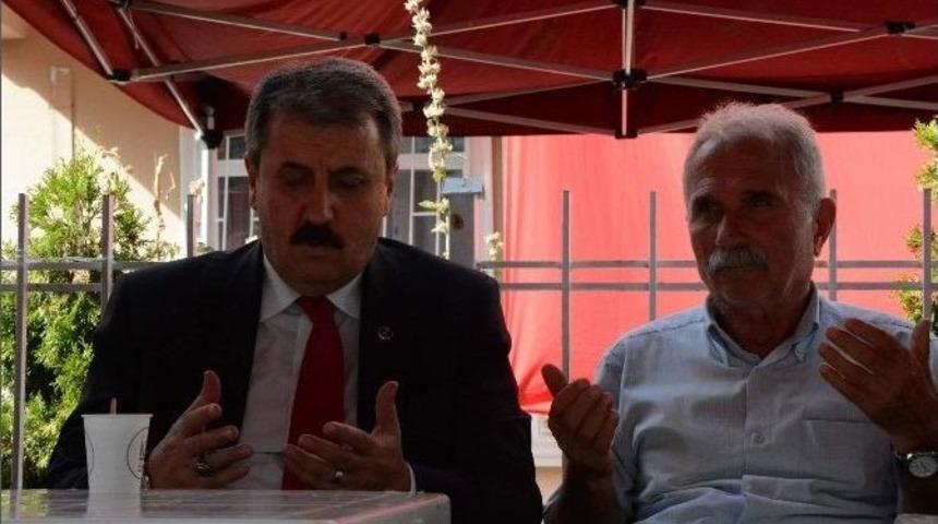 Destici&rsquo;den Şehit Binbaşı G&uuml;zel&rsquo;in Ailesine Taziye Ziyareti