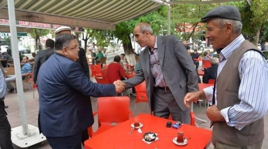 Milletvekili, Belediye Başkanı Ve İl Genel Meclis Başkanı Muhtarlar İle Bir Araya Geldiler