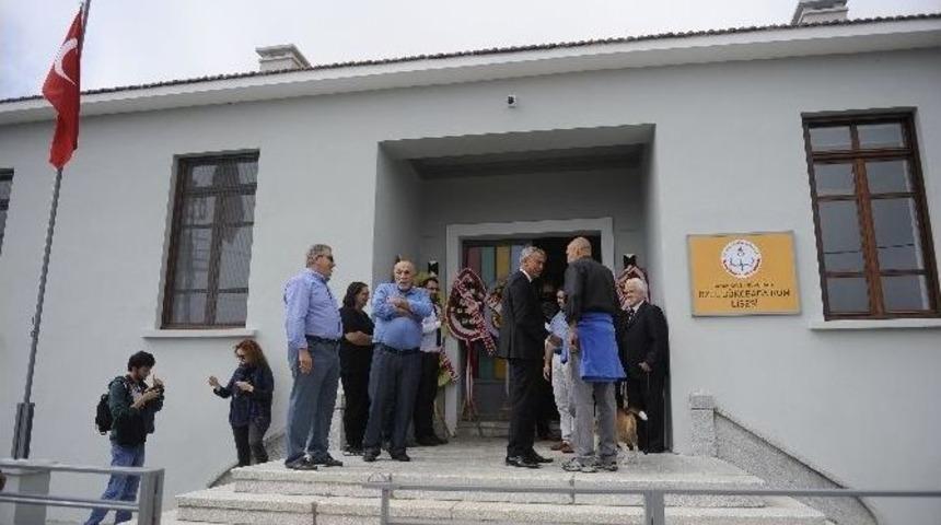 Rum Ortaokul Ve Lisesi 40 Yıl Sonra Eğitime Başladı