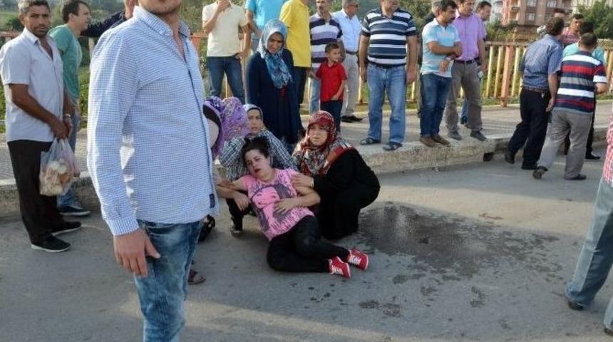 Hamile Kadına Motosiklet &Ccedil;arptı