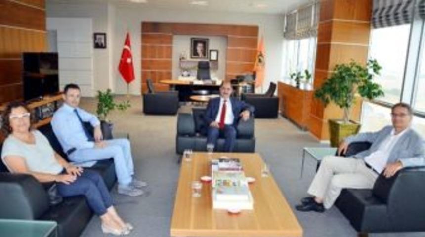 Freiburg Albert-ludwigs &Uuml;niversitesi&rsquo;nden Nk&uuml; Rekt&ouml;r&uuml; Prof. Dr. Şimşek&rsquo;e Ziyaret