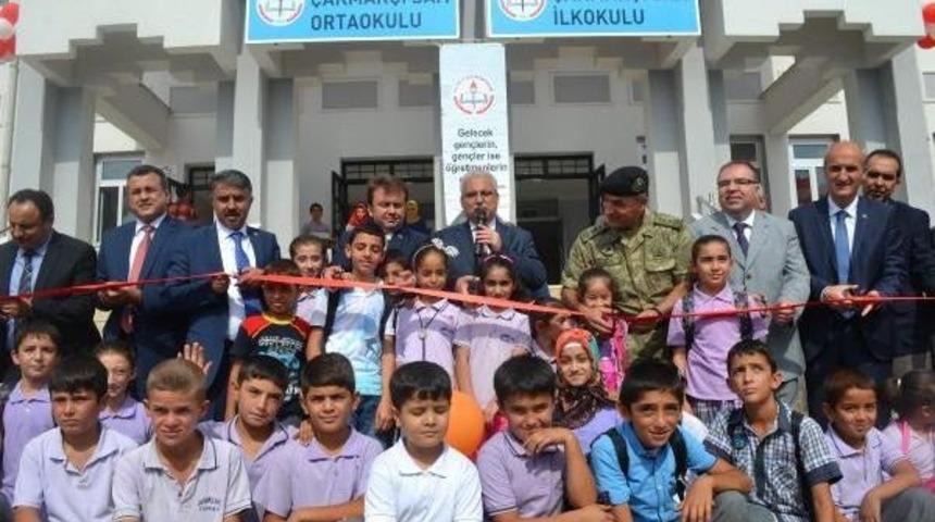 Kahramanmaraş'ta 28 Derslikli Okul, T&ouml;renle A&ccedil;ıldı