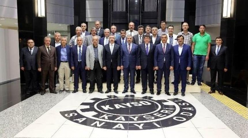 Başkan &Ccedil;elik Sanayicilere Seslendi