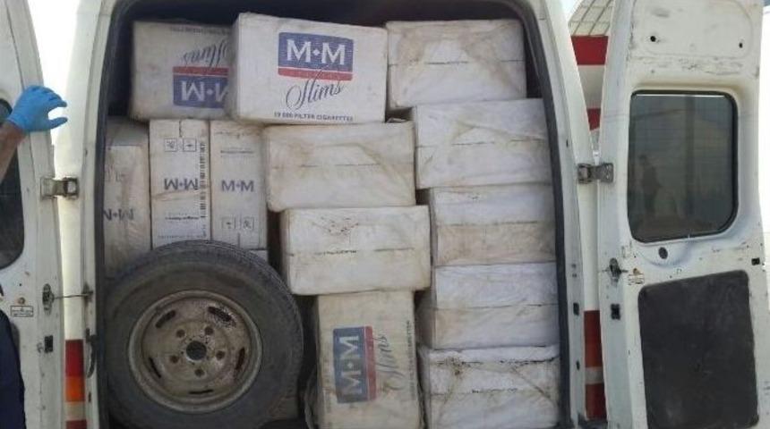 Batman&rsquo;da 72 Bin Paket Ka&ccedil;ak Sigara Ele Ge&ccedil;irildi