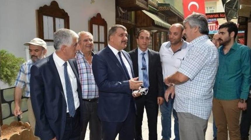 Başkan G&uuml;rkan, &Ccedil;alışmaları İnceledi