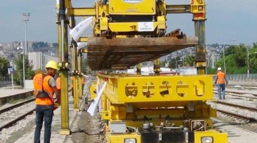 Samsun- Kalın Demiryolu Hattının Modernizasyonu Başladı