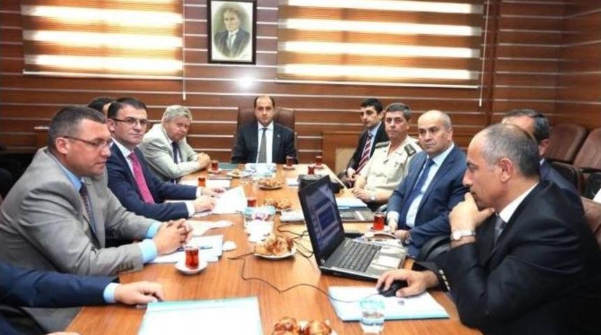 Amasya&rsquo;da Se&ccedil;im G&uuml;venliği Toplantısı Yapıldı