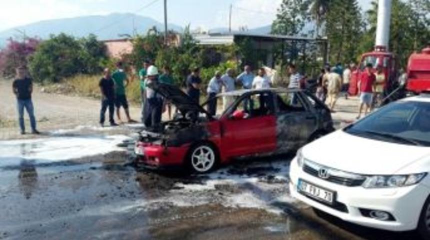 Seyir Halindeki Ara&ccedil; Yandı