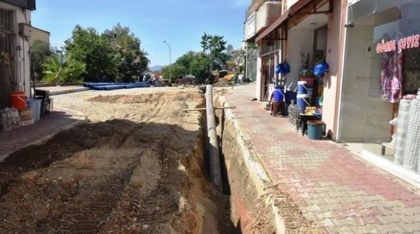 Anamur&rsquo;da İ&ccedil;me Suyu Hatları Yenileme &Ccedil;alışmaları