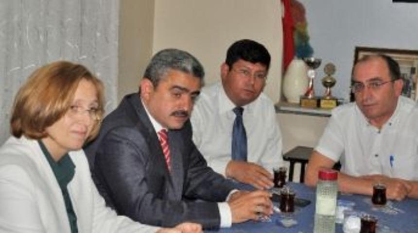 Başkan Alıcık, T&uuml;rk Eğitim-sen Nazilli Şubesi&rsquo;ni Ziyaret Etti