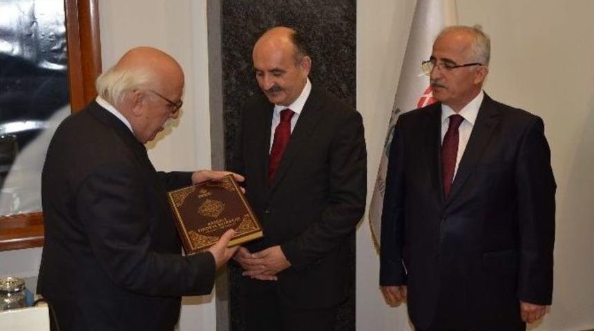 Bakan Avcı Ve M&uuml;ezzinoğlu Vali Tuna&rsquo;yı Ziyaret Etti