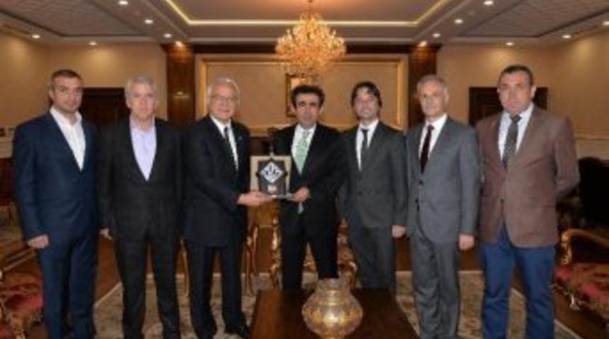 Abhaz Derneği&rsquo;nden Vali G&uuml;zeloğlu&rsquo;na Ziyaret