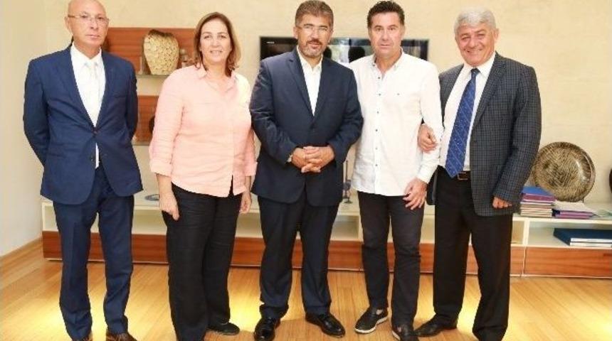 Milletvekili Adaylarından Başkan Kocadon&rsquo;a Ziyaret