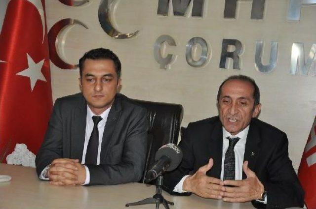 Çorum'da Mhp'li Kadınlara 'cumhurbaşkanına Hakaret Etti