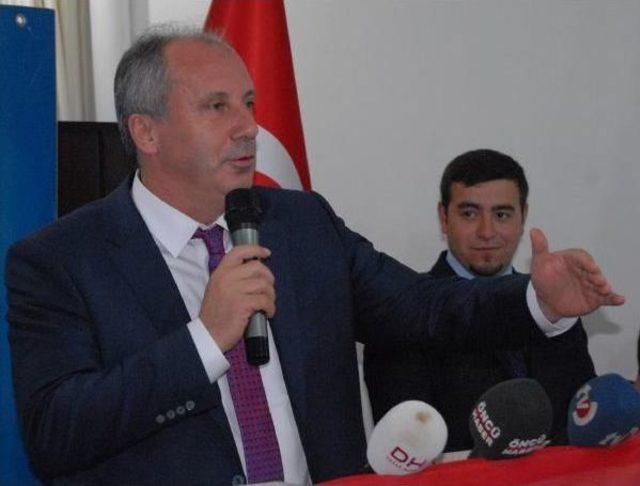 Muharrem İnce: Chp Bismillahtan Şarkı Yapmayı Yasaklattı