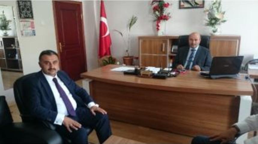 Belediye Başkanı Cabbar’dan İlçe Milli Eğitim Müdürü’ne Ziyaret