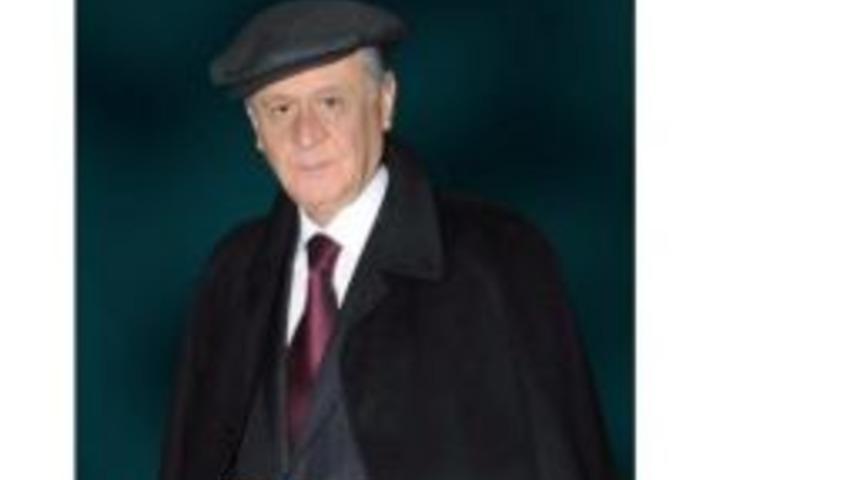 Mhp Lideri Bah&ccedil;eli&rsquo;den Kasketli, Tespihli Poz